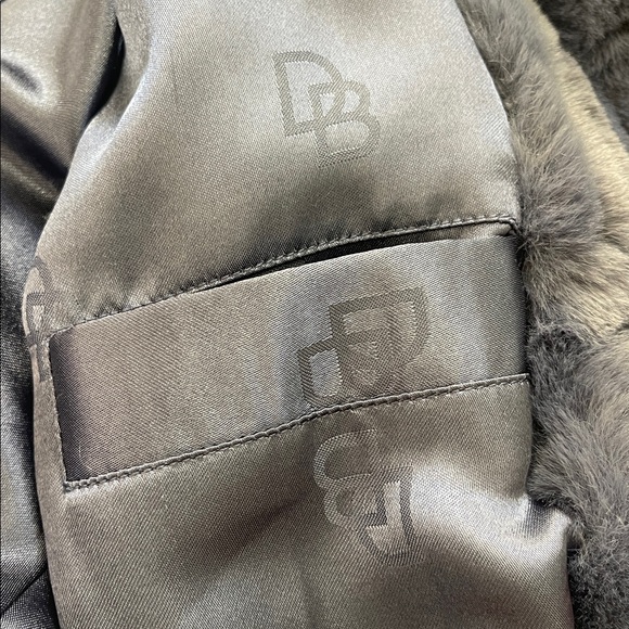 Dennis Basso Plush Teddy Jacket - Deep Blue, Size S - Picture 4 of 5